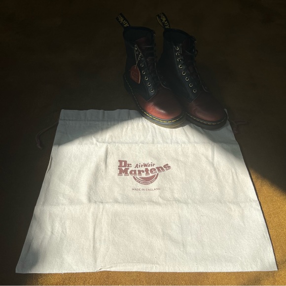 DR MARTENS 1460 Made in England Horween Leather Boots - Dublin Two Tone - Picture 11 of 12